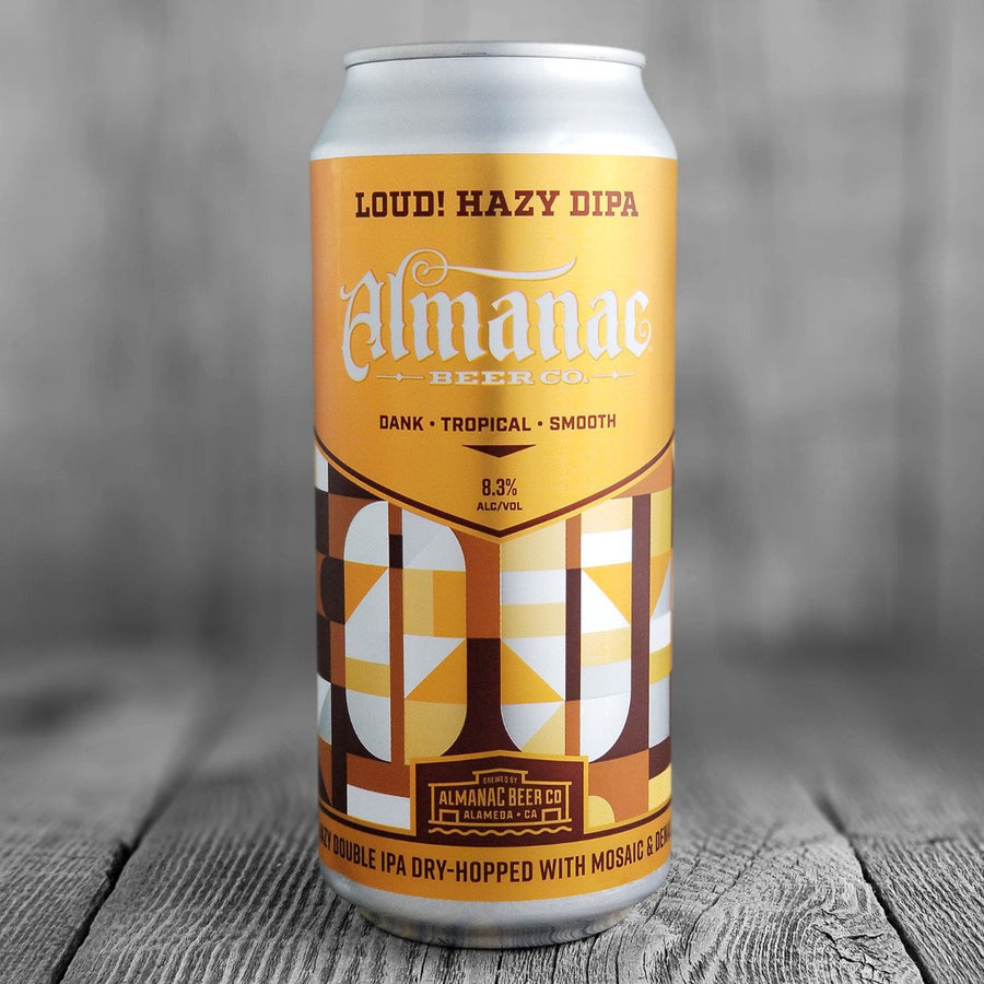 Almanac Brewing Company Loud! Double Hazy 16 fl oz can