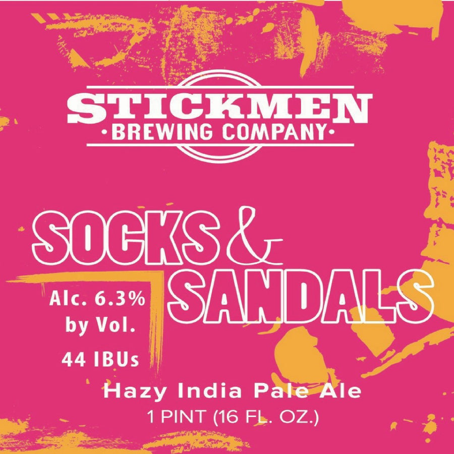 Stickmen Brewing Company Socks & Sandals