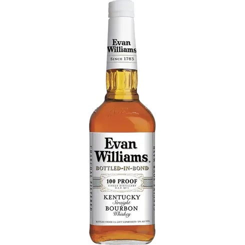 Evan Williams Bottled In Bond 100 Proof Straight Bourbon 750ml