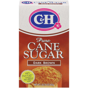 C & H  Dark Brown Sugar 16 oz