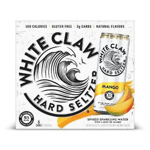 White Claw Mango 6-12 fl oz cans