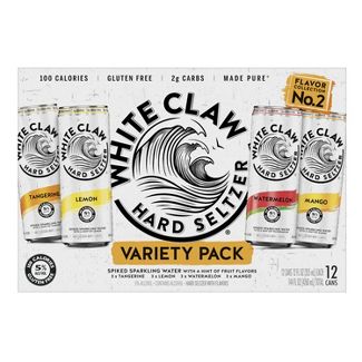 White Claw Hard Seltzer Variety Pack 12-12 fl oz