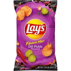 Lay’s flamin’ hot dill pickle