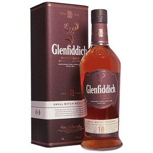 Glenfiddich Single Malt Scotch Whisky Aged 18 Years 750ml