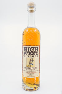 High West Whiskey 750ml 40% abv