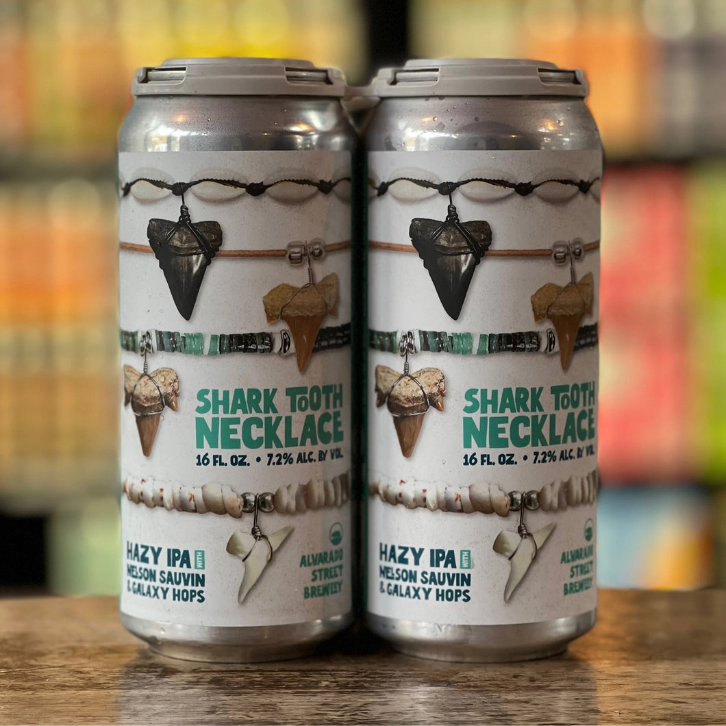 Shark Tooth Necklace 16oz Hazy IPA 16 fl oz can