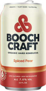 Boochcraft Spiced Pear 6-12 fl oz can