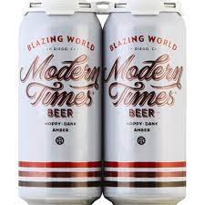 Modern Times Beer Blazing World Beer 4-4 16 fl oz