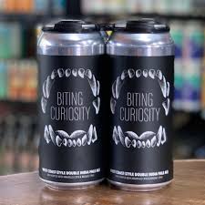 Biting Curiosity West Coast Double IPA 16 fl oz can