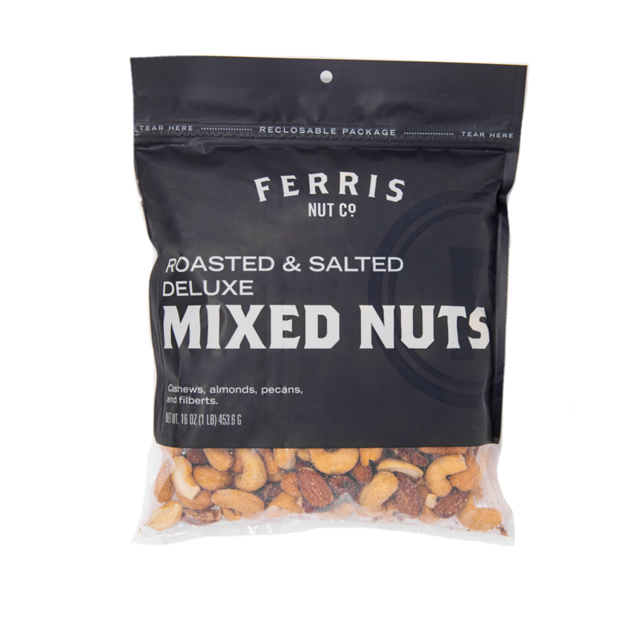 Deluxe Mixed Nuts (Roasted Salted) 16 oz.