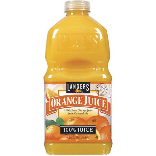 Langers shop orange juice