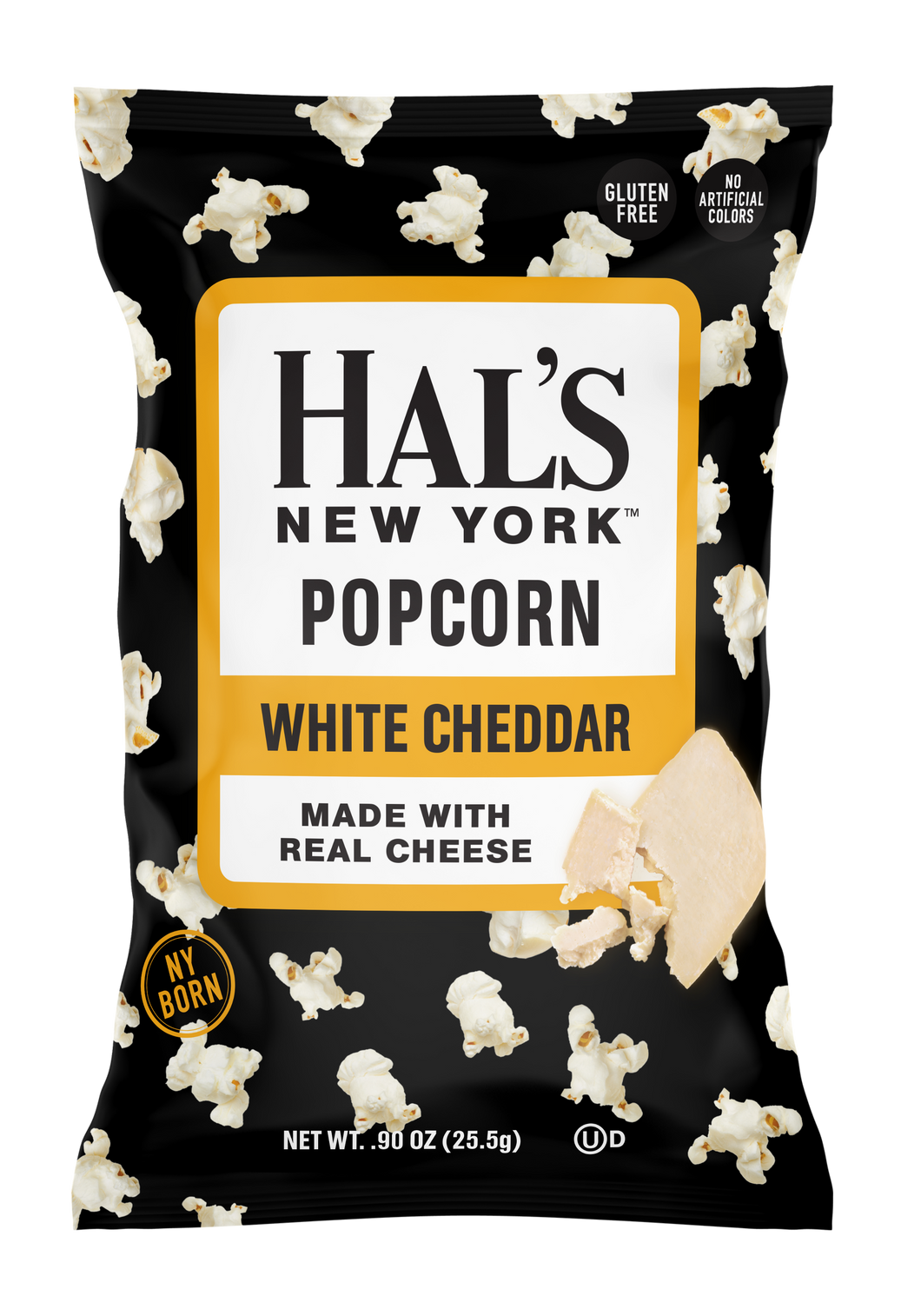 Hal's New York White Cheddar Popcorn .9oz