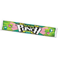 Sour Punch Watermelon Straws