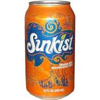 Sunkist Orange 12 fl oz can