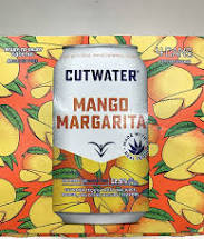 Cut Water Mango Margarita 4-12 fl  oz cans