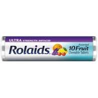 Rolaids Fruit  10 Chewable Tablets