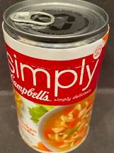 Simply Campbell's Chicken Soup 18 fl oz can
