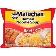 Maruchan  Ramen Noodle Soup Beef Flavor 3.0 oz