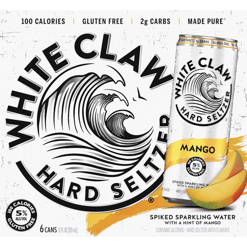 White Claw 6-12 fl oz cans
