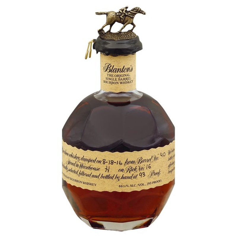 Blanton's Single Barrel Bourbon Whisky 750ml