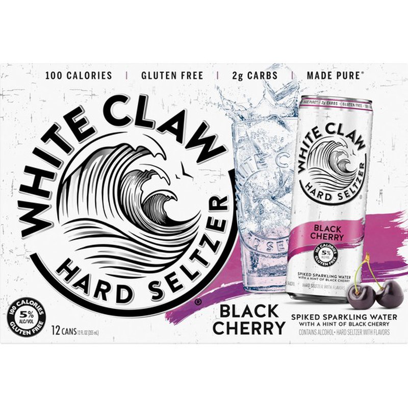 White Claw 6-12 fl oz cans