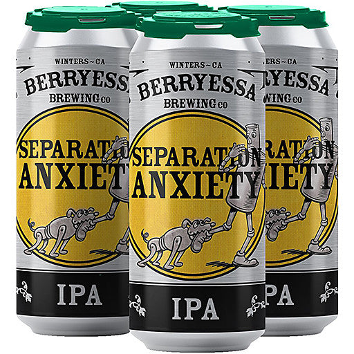 Berryessa Brewing Company Separation Anxiety IPA 16 fl oz