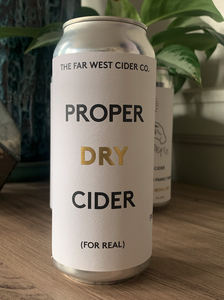 The Far West Cider Company  Proper Dry Cider 16 fl oz can