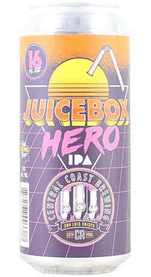 Juicebox Hero Central Coast Brewing 16 fl oz