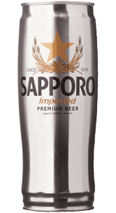 Sapporo Premium Beer 12-12 fl oz cans