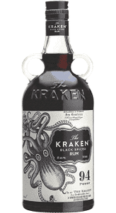 The Kraken Black Spiced Rum 750ml    ABV 47%