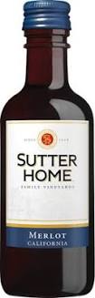 Sutter Home Merlot 187 ml  Single Bottle