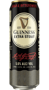 Guinness Extra Stout 19.2 oz can