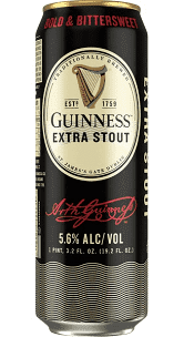 Guinness Extra Stout 19.2 oz can