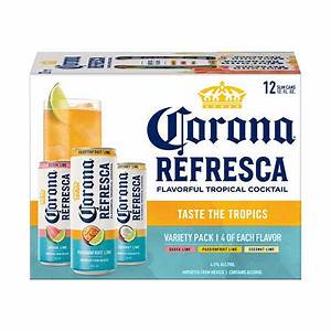 Corona Refresca Variety Pack 12-12 fl oz can